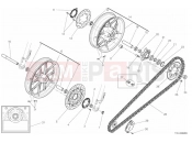 DUCATI Scrambler Full Throttle FRONT AND REAR WHEEL