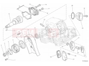 DUCATI Scrambler Desert Sled VERTICAL CYLINDER HEAD - TIMING