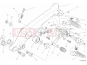DUCATI Scrambler Icon FOOTRESTS, LEFT