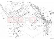 DUCATI Multistrada 1200 S Touring REAR FRAME COMP.