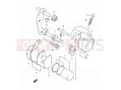 SUZUKI AN150 X (1999) 45 - FRONT CALIPER