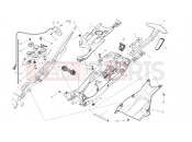 DUCATI 2014 Diavel REAR FRAME COMP.