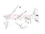 DUCATI 2014 Diavel FOOTRESTS, LEFT