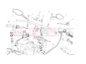 DUCATI 2014 Diavel HANDLEBAR