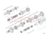 DUCATI 2014 Diavel GEAR BOX