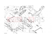 DUCATI 2014 Diavel REAR SHOCK ABSORBER