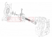 Drive shaft - Derbi Rambla 125-250 2010