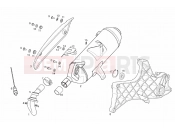Exhaust unit - Derbi Rambla 125-250 2010