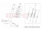 Front fork - Derbi Rambla 125-250 2010