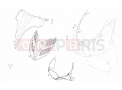 Front shield - Derbi Rambla 125-250 2010