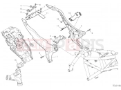 DUCATI 2019 Scrambler 1100 REAR FRAME COMP.
