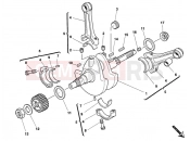 DUCATI 1997 Monster 400 CRANKSHAFT » ENGINE CASE