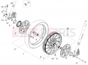 Front wheel - Motoguzzi V85 TT Strada E5+ (EU) 2025