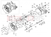 Gear box / Selector / Shift cam - Motoguzzi V85 TT Strada E5+ (EU) 2025