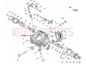 DUCATI Supersport 400 SS VERTICAL CYLINDER HEAD » VALVE DRIVE