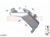 Trim turn indicator | Trim turn indicator - BMW Motorrad C 400 X (0C09, 0C19) 2018