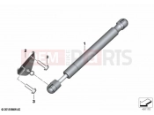 Gas pressurized spring | Gas pressurized spring - BMW Motorrad C 400 X (0C09, 0C19) 2018