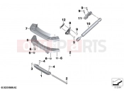 Seat bench locking system 2 | Seat bench locking system 2 - BMW Motorrad C 400 X (0C09, 0C19) 2018