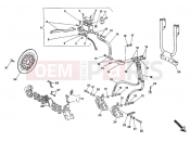 DUCATI Monster 750 FRONT BRAKE SYSTEM DOUBLE DISC » BRAKING SYSTEM