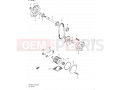 SUZUKI AN400A L1 (2011) Burgman 400 (E19, E24) 21 - OIL PUMP