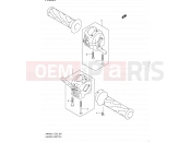 SUZUKI AN400A L1 (2011) Burgman 400 (E19, E24) 61 - HANDLE SWITCH (AN400L1 E02)