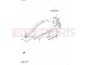 SUZUKI AN400A L1 (2011) Burgman 400 (E19, E24) 90 - FRAME COVER (AN400ZAL1 E02)