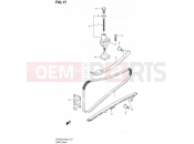 17 - CAM CHAIN - Suzuki AN400A L2 (2012) Burgman 400 (E19, E24)