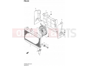 24 - RADIATOR - Suzuki AN400A L2 (2012) Burgman 400 (E19, E24)