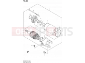 28 - STARTING MOTOR - Suzuki AN400A L2 (2012) Burgman 400 (E19, E24)