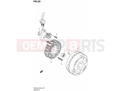 29 - MAGNETO - Suzuki AN400A L2 (2012) Burgman 400 (E19, E24)