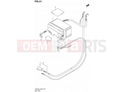 31 - BATTERY (AN400L2 E19) - Suzuki AN400A L2 (2012) Burgman 400 (E19, E24)