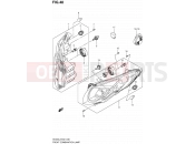 48 - FRONT COMBINATION LAMP (AN400AL2 E24) - Suzuki AN400A L2 (2012) Burgman 400 (E19, E24)