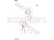 60 - HANDLE SWITCH - Suzuki AN400A L2 (2012) Burgman 400 (E19, E24)