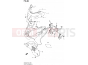 86 - FRONT LEG SHIELD (AN400L2 E02) - Suzuki AN400A L2 (2012) Burgman 400 (E19, E24)