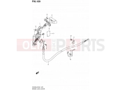 129 - BRAKE LOCK LEVER - Suzuki AN400A L2 (2012) Burgman 400 (E19, E24)