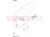 138 - SEAT SUPPORT BRACKET - Suzuki AN400A L2 (2012) Burgman 400 (E19, E24)