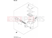 181 - FRONT MASTER CYLINDER (AN400L2 E19) - Suzuki AN400A L2 (2012) Burgman 400 (E19, E24)
