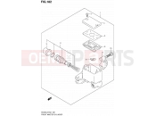 182 - FRONT MASTER CYLINDER (AN400AL2 E19) - Suzuki AN400A L2 (2012) Burgman 400 (E19, E24)