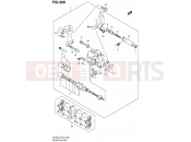 200 - REAR CALIPER (AN400ZAL2 E02) - Suzuki AN400A L2 (2012) Burgman 400 (E19, E24)