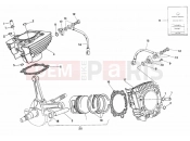 DUCATI 1997 Supersport 900 SS CYLINDER - PISTON » ENGINE CASE