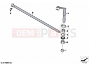 Clutch operator with lever - BMW Motorrad F 800 GS (0K51, 0K53) 2024