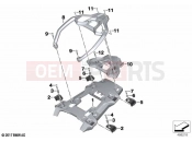 Luggage grid - BMW Motorrad F 800 GS (0K51, 0K53) 2024