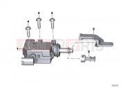 BMW Motorrad BMW 2018 C-Models C 400 GT (0C06, 0C16) Central locking actuator | Central locking actuator