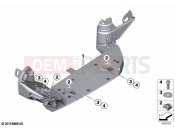 BMW Motorrad BMW 2018 C-Models C 400 GT (0C06, 0C16) Footboard support | Footboard support