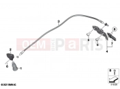 BMW Motorrad BMW 2018 C-Models C 400 GT (0C06, 0C16) Seat bench locking system 2 | Seat bench locking system 2