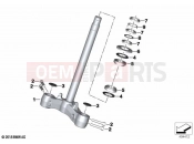 BMW Motorrad BMW 2018 C-Models C 400 GT (0C06, 0C16) Fork bridge | Fork bridge