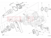 DUCATI Scrambler Classic VERTICAL CYLINDER HEAD - TIMING