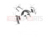 Triumph 2024 Scrambler 400 X Front Mudguard
