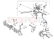 DUCATI 1996 Supersport 600 SS FRONT BRAKE SYSTEM » BRAKING SYSTEM