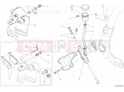 DUCATI Scrambler Desert Sled REAR BRAKE SYSTEM